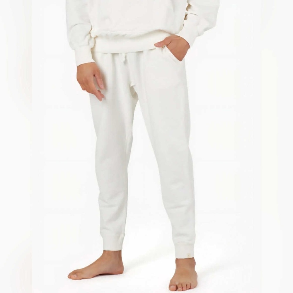 Tkees NWT The Sport Jogger Pants in Cream